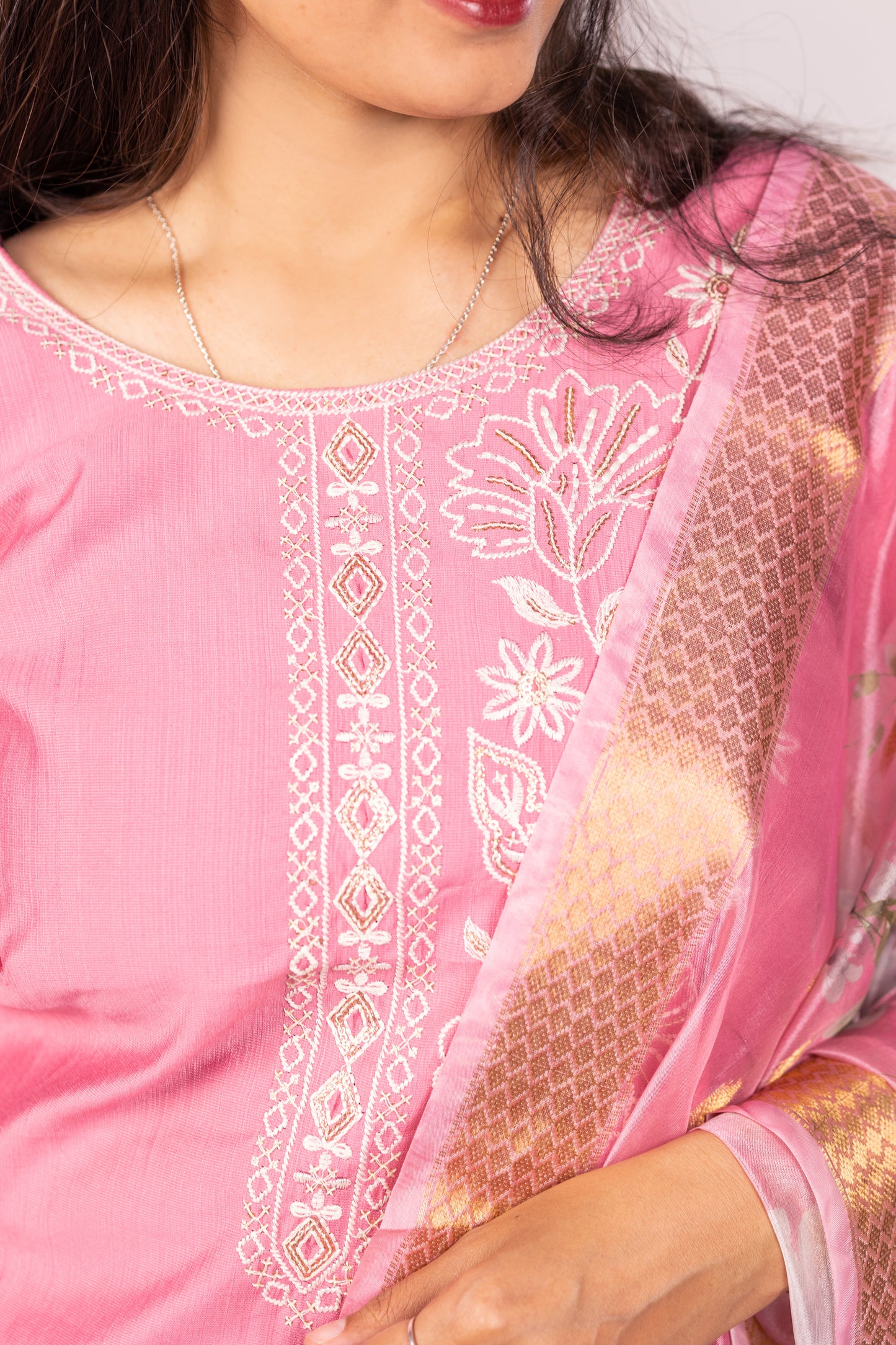 Alia salwar set in pink