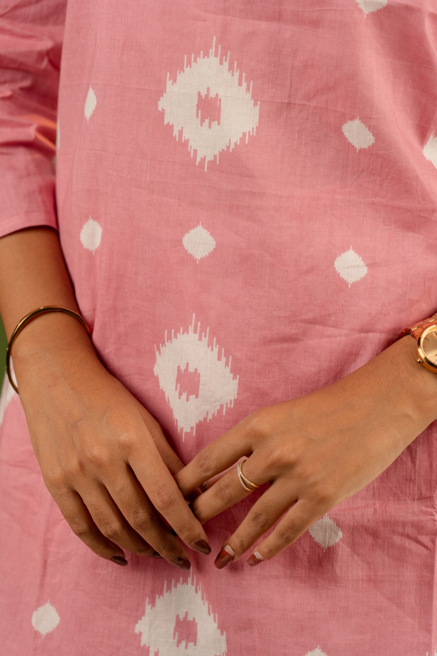 Sitara salwar set in pink