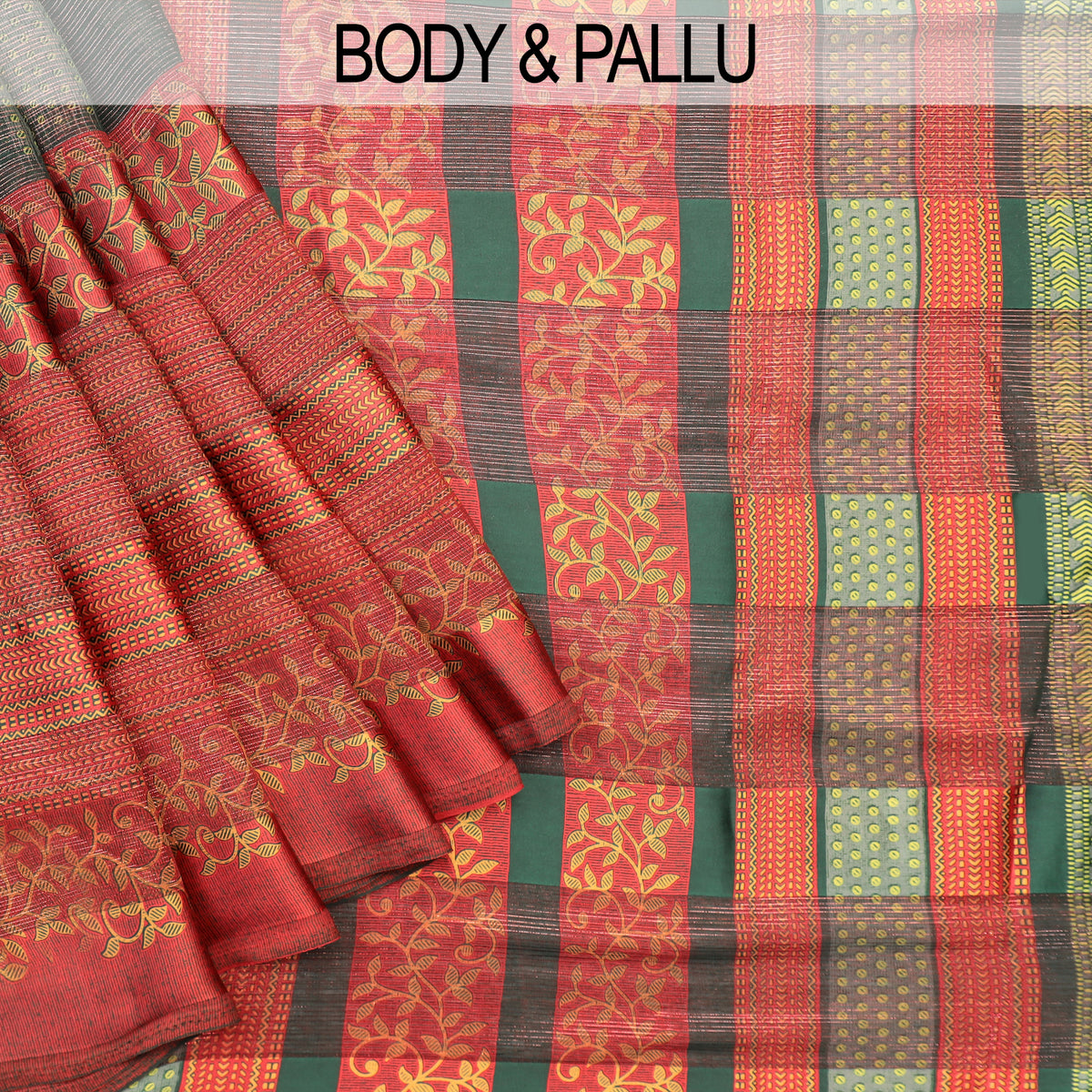 Synthetic  Fancy Printed Sarees
