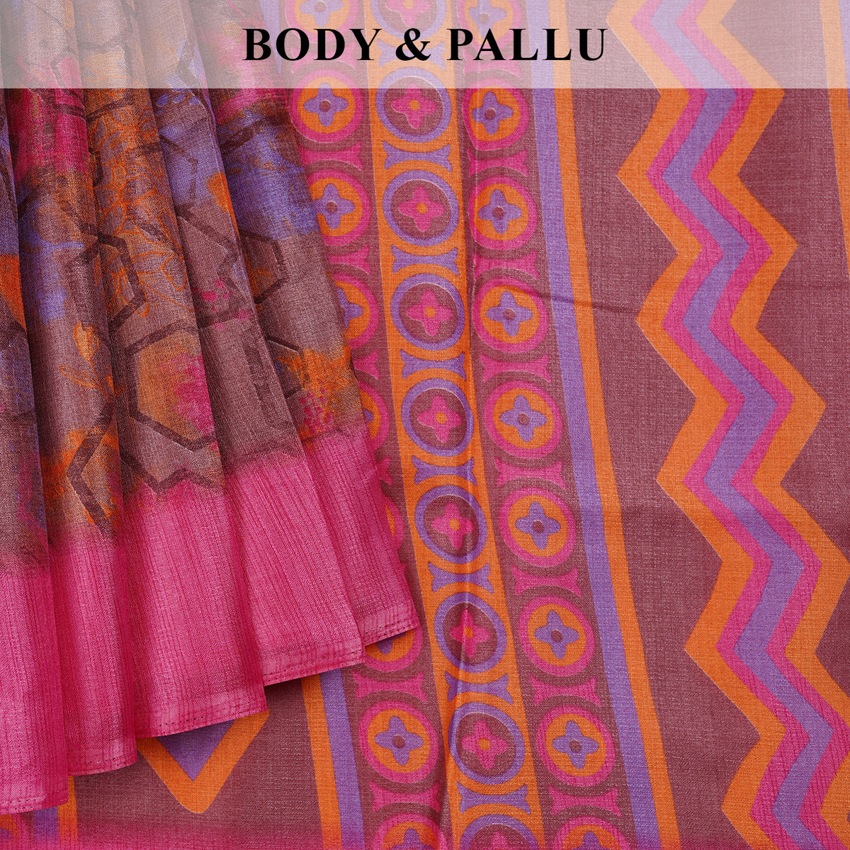 Cotton Printed Saree