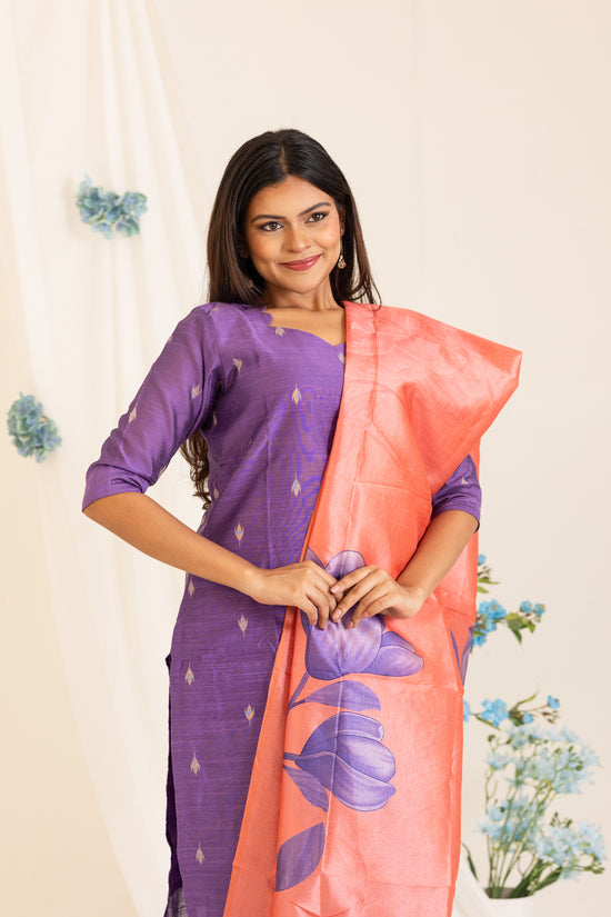 Shreya salwar set in lavender