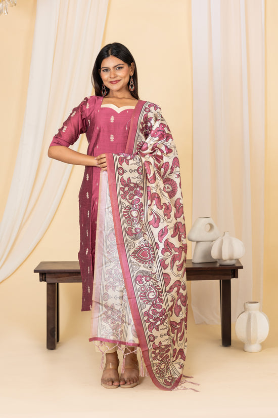 Akshaya salwar set in pink