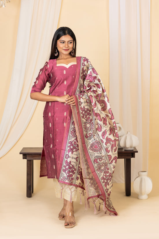 Akshaya salwar set in pink