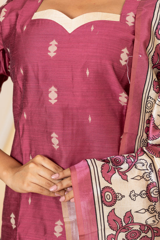 Akshaya salwar set in pink