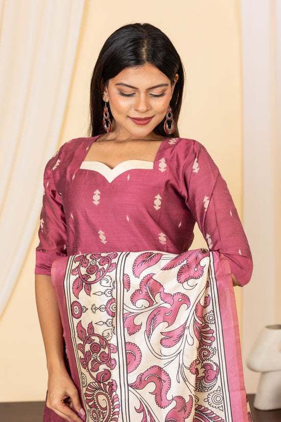 Akshaya salwar set in pink