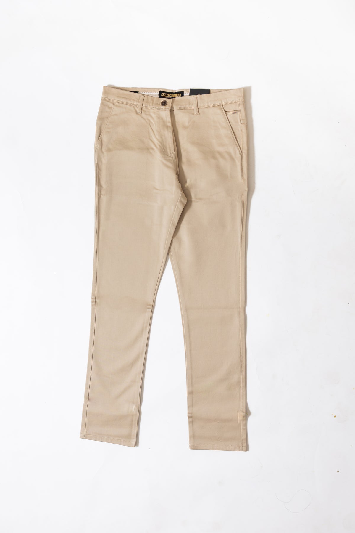 Men Cotton Pant in beige