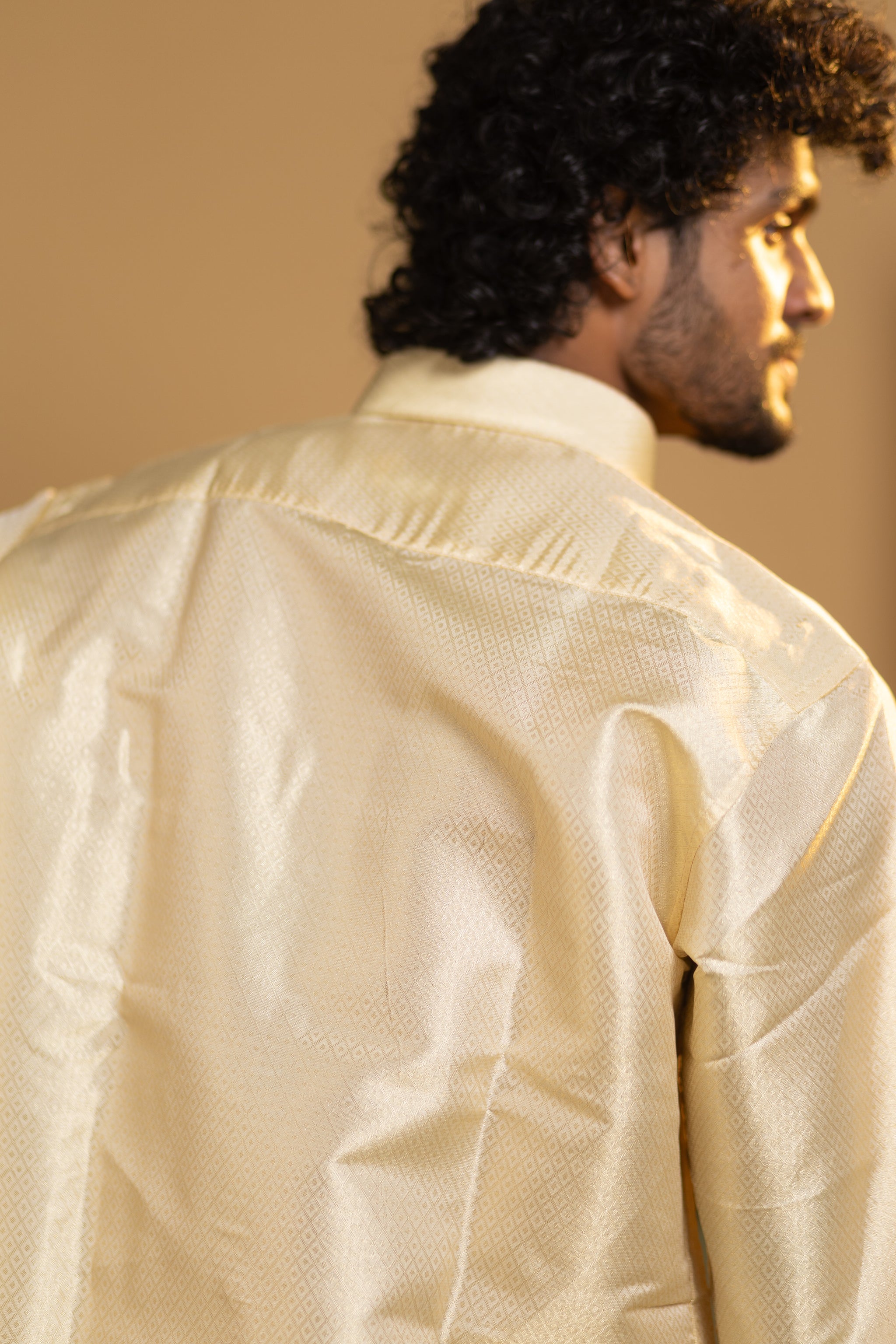Shirt and dhoti set combo 1 - dhoti 2 mtr