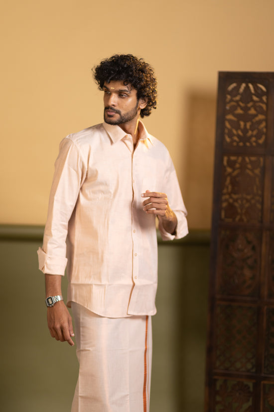 Shirt and dhoti set combo 2 - Dhoti 2 Mtr