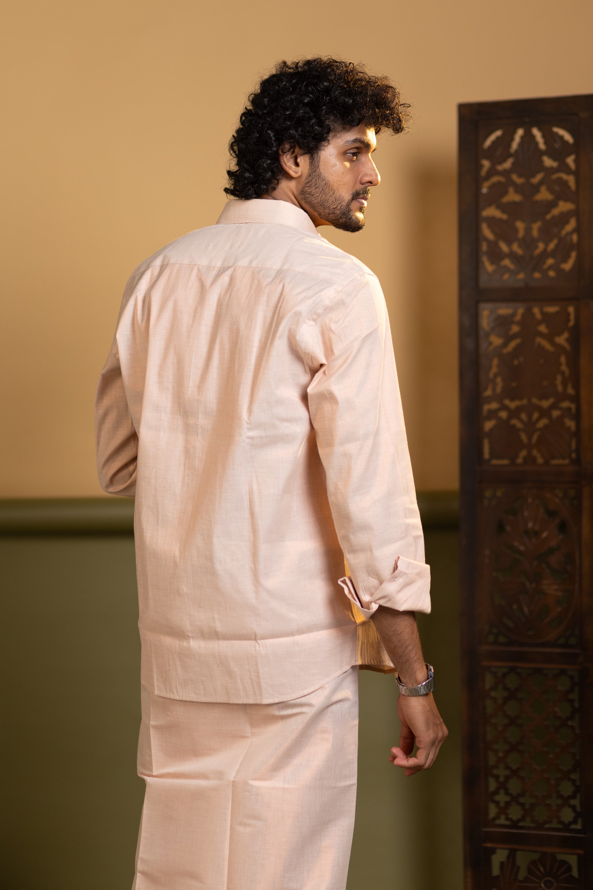 Shirt and dhoti set combo 2 - Dhoti 2 Mtr