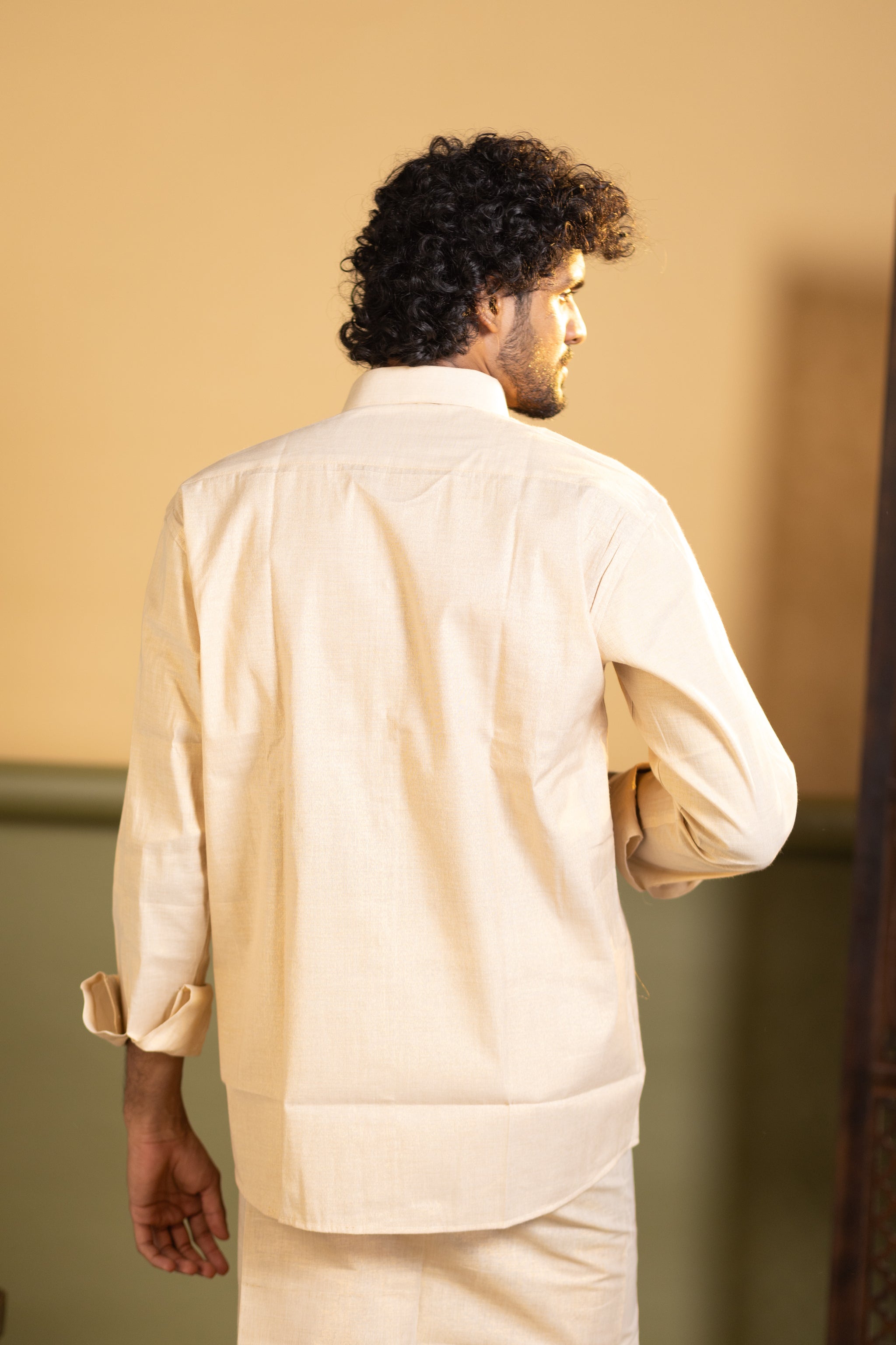 Shirt and dhoti set combo 3 - Dhoti 2 Mtr