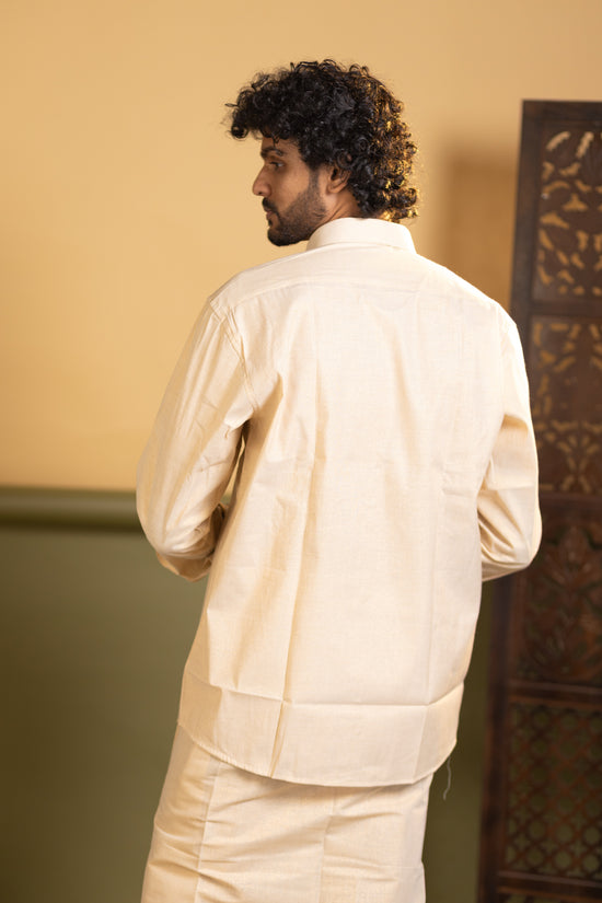 Shirt and dhoti set combo 3 - Dhoti 2 Mtr