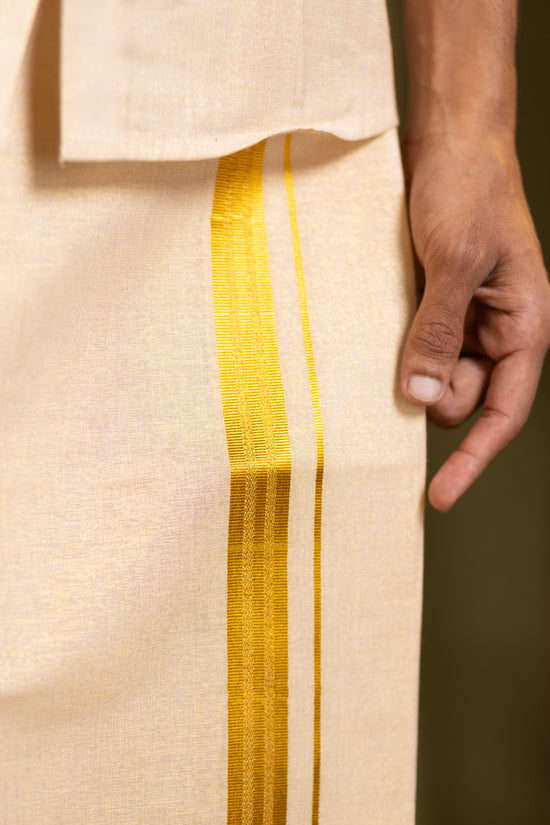 Shirt and dhoti set combo 3 - Dhoti 2 Mtr