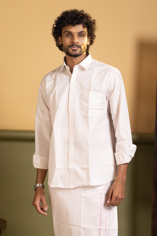 Shirt and dhoti set combo 4 - Dhoti 2 Mtr