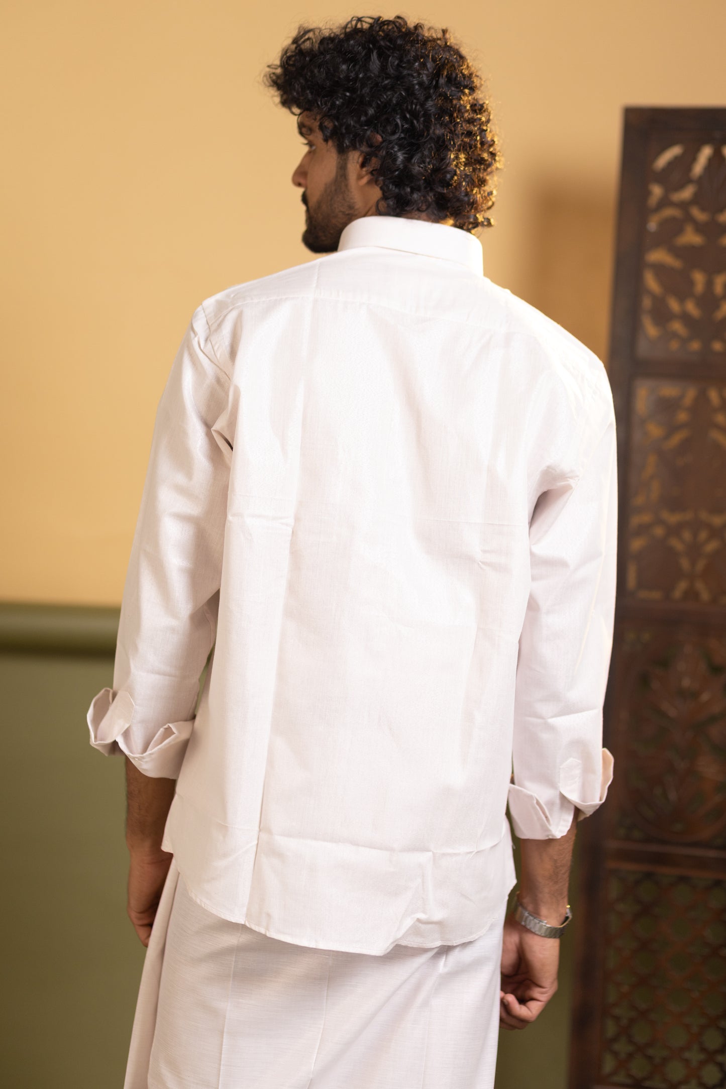 Shirt and dhoti set combo 4 - Dhoti 2 Mtr