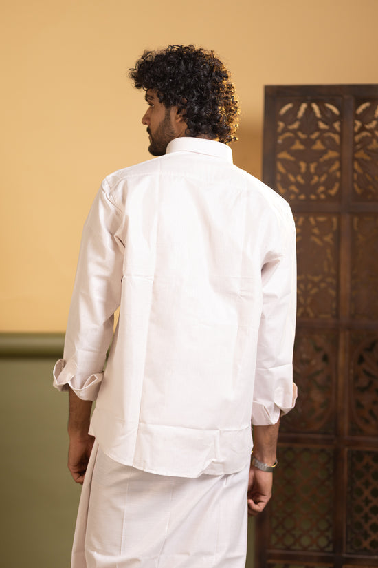 Shirt and dhoti set combo 4 - Dhoti 2 Mtr