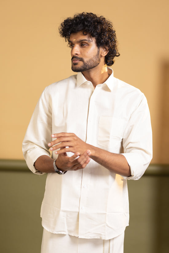 Shirt and dhoti set combo 6 - Dhoti 2 Mtr