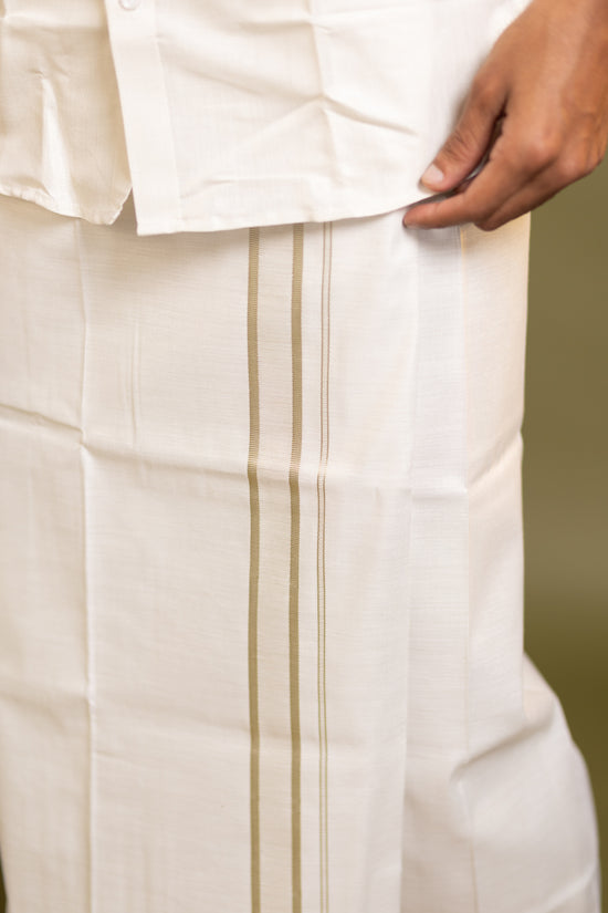 Shirt and dhoti set combo 6 - Dhoti 2 Mtr