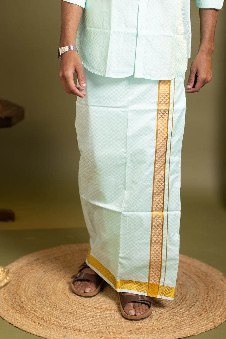 Shirt and dhoti set combo 7 - Dhoti 2 Mtr