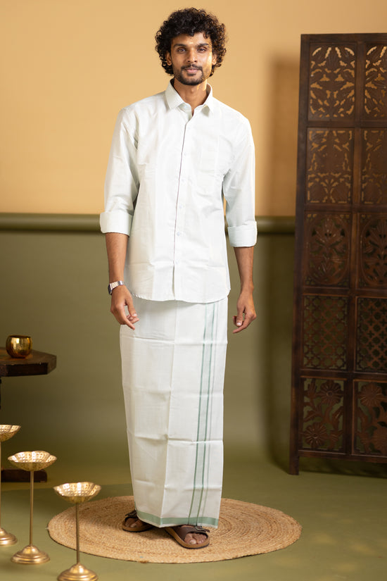 Shirt and dhoti set combo 8 - Dhoti 2 Mtr