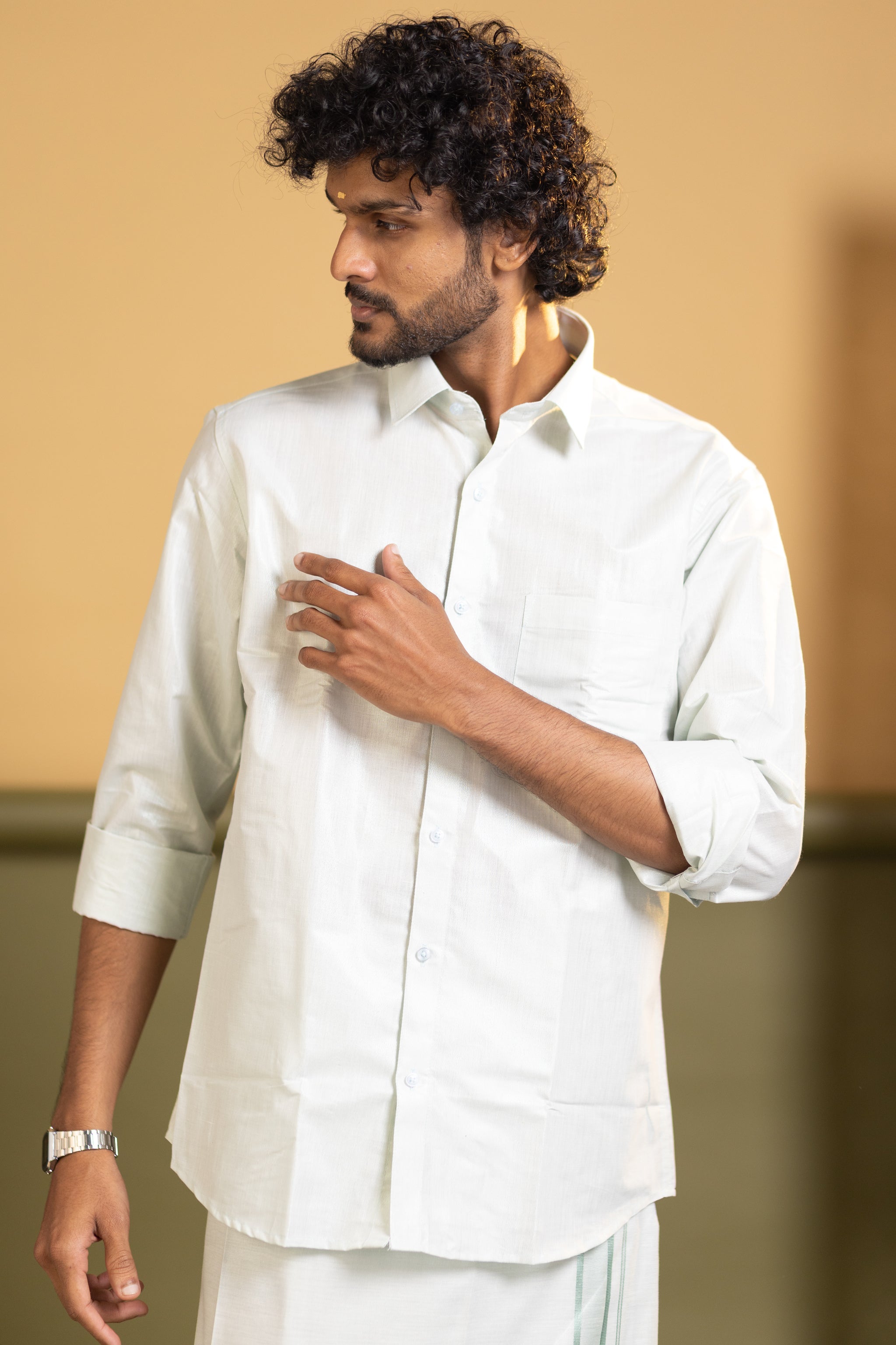 Shirt and dhoti set combo 8 - Dhoti 2 Mtr