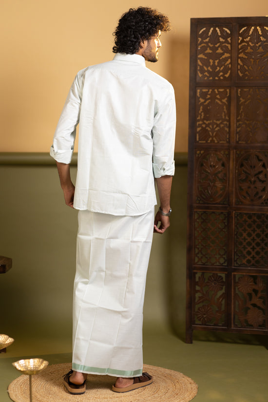 Shirt and dhoti set combo 8 - Dhoti 2 Mtr
