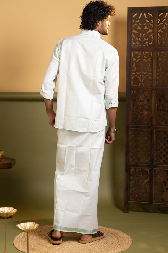 Shirt and dhoti set combo 8 - Dhoti 2 Mtr