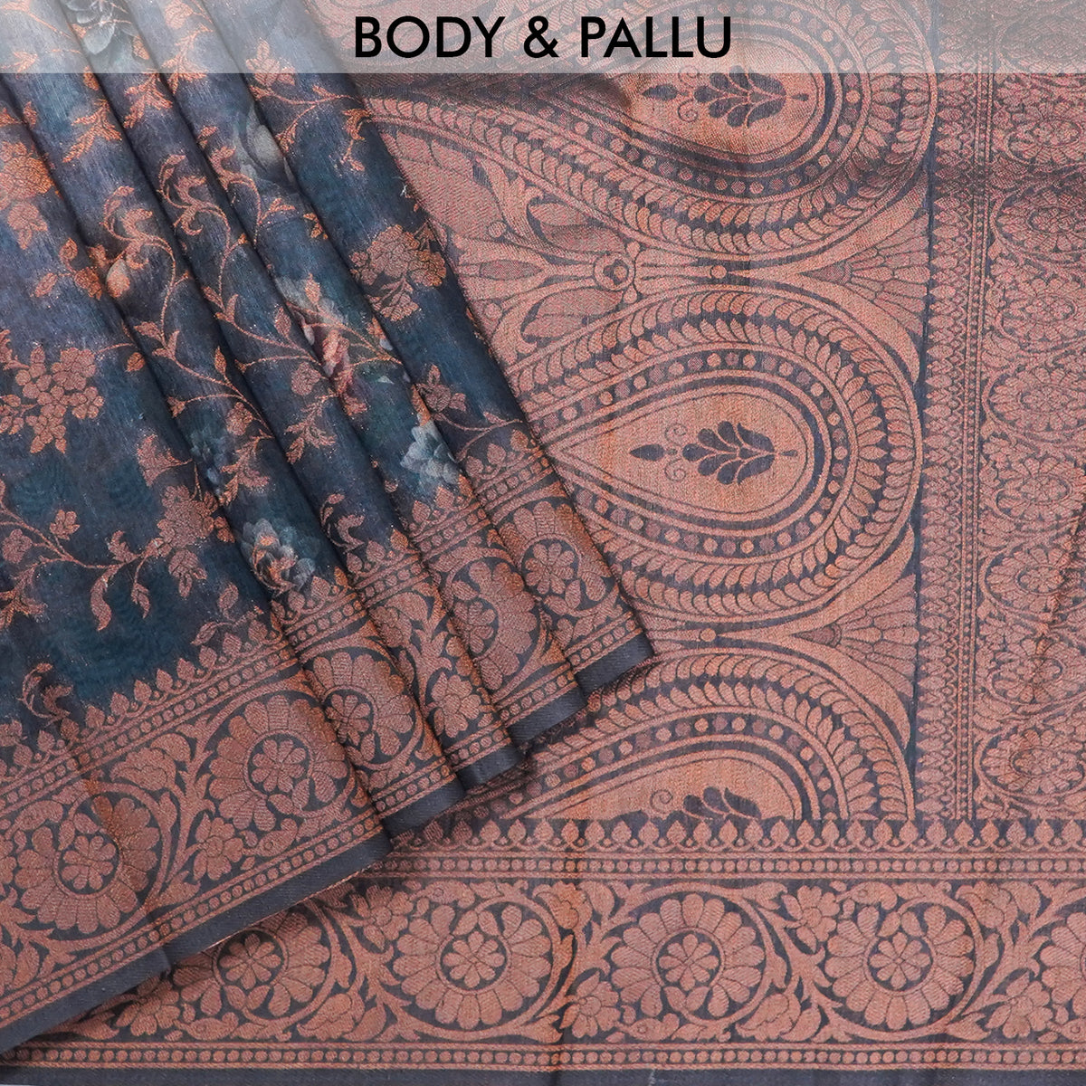 Synthetic Printed Saree