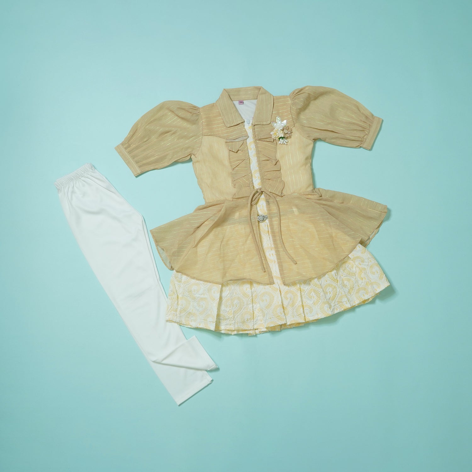 Girls Fancy Western Set - Sri Ganapathy Silks Private Limited