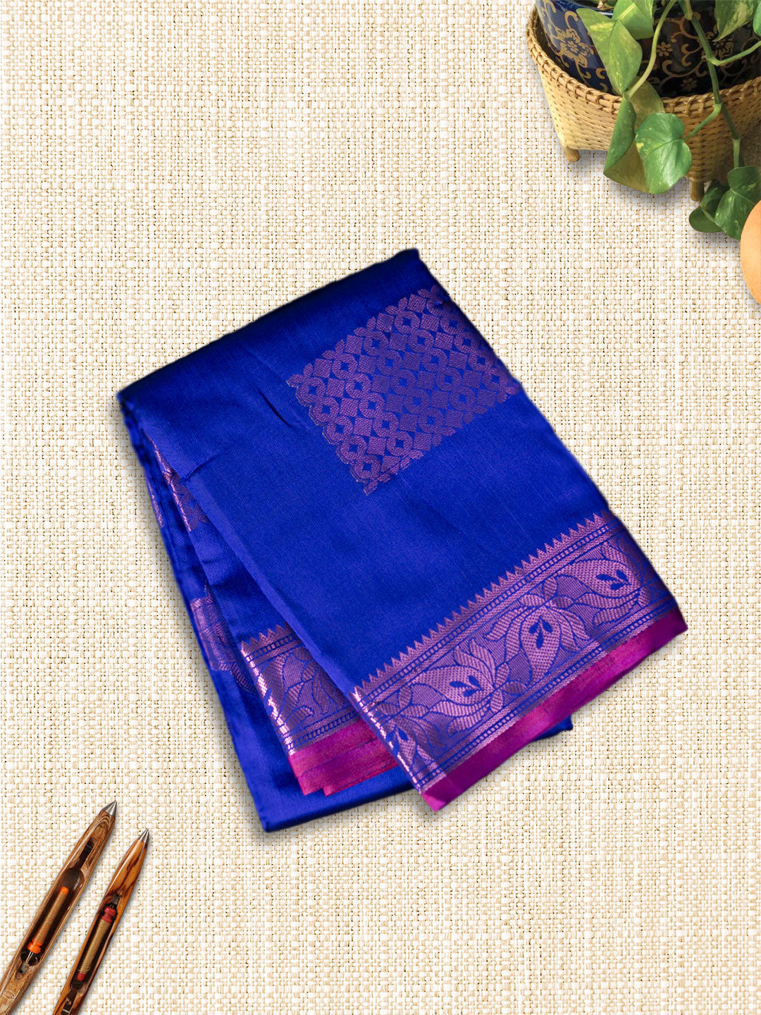 electric-blue-soft-silk-saree-for-women